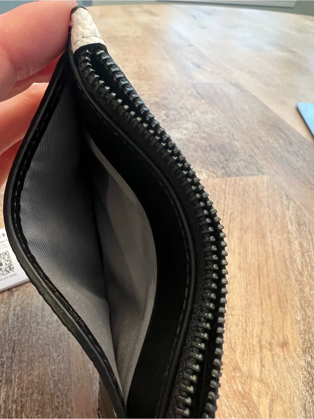 NWT Coach Zip Card Case in Signature Canvas